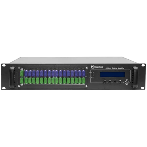 Оптический усилитель VERMAX для сетей КТВ, 2 входа, 32*20dBm выхода, WDM фильтр PON Оптический усилитель VERMAX для сетей КТВ, 2 входа, 32*20dBm выхода, WDM фильтр PON